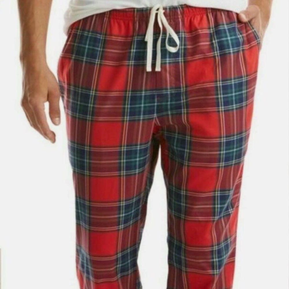 Vineyard Vines Mens S/P Lighthouse Caroler Plaid Lounge Pants